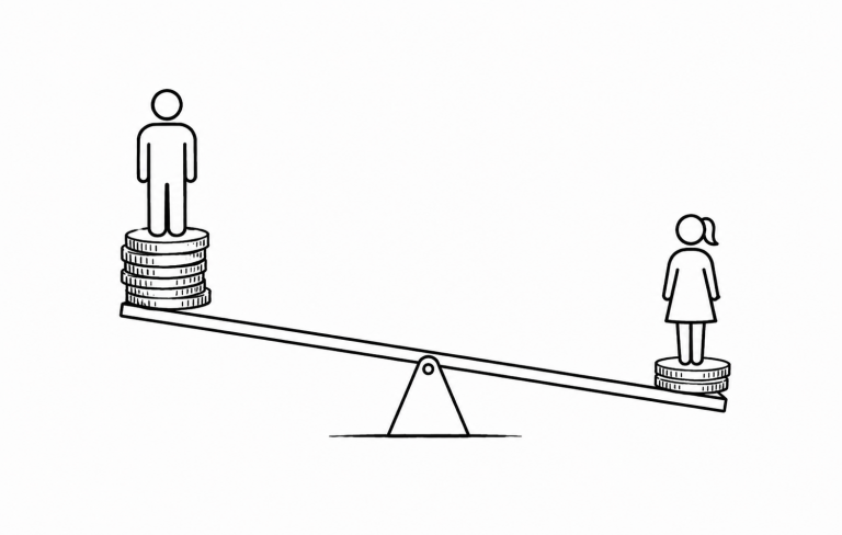 Unpaid Labor Math: Women’s Effective Earnings Drop From 61% to 32% of Men’s Once Care Work Is Counted
