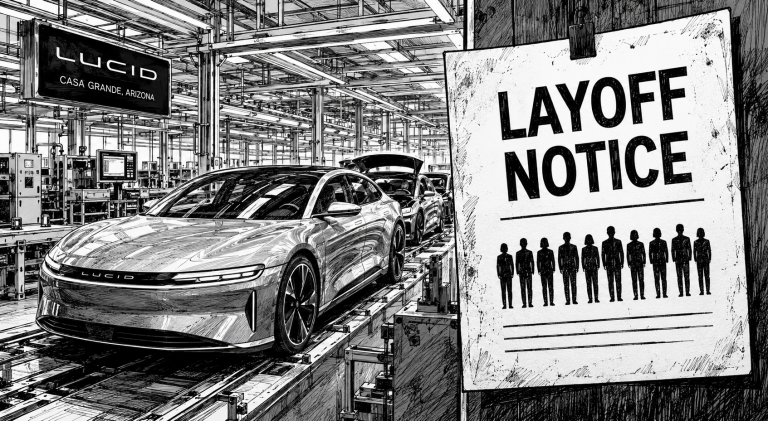 Lucid’s Layoffs Show the EV Market Has Moved From Vision to Demand