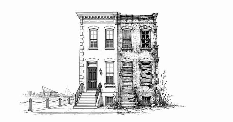 Baltimore’s Population Loss Accelerates as Vacancy and Disinvestment Compound Structural Housing Inequality