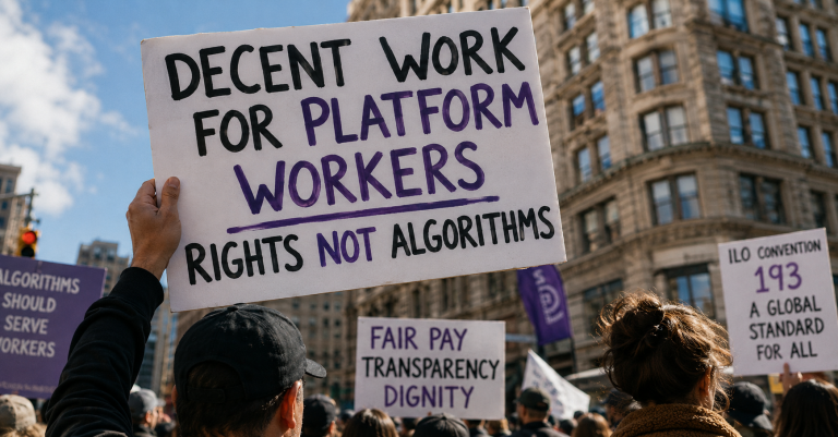 The World Just Gave Gig Workers a Bill of Rights. The U.S. Didn’t Sign It.