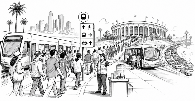 Los Angeles Is Testing Whether Mega-Events Can Break Car Dependency
