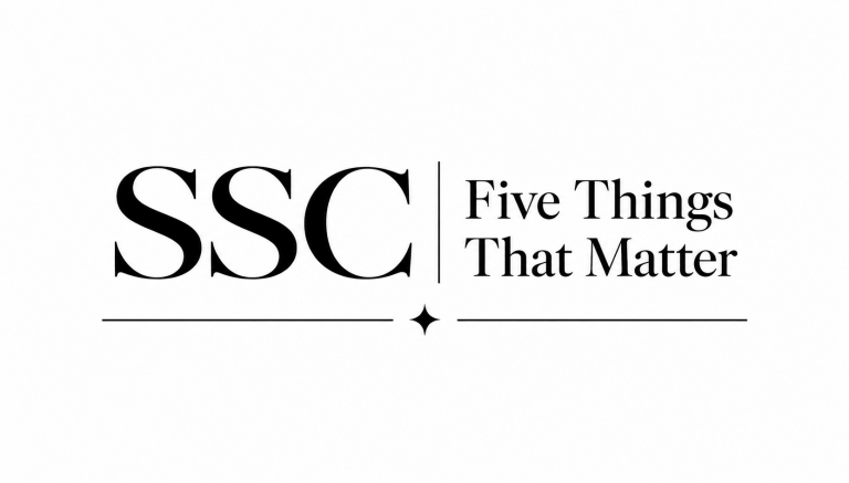 Five Things That Matter Today