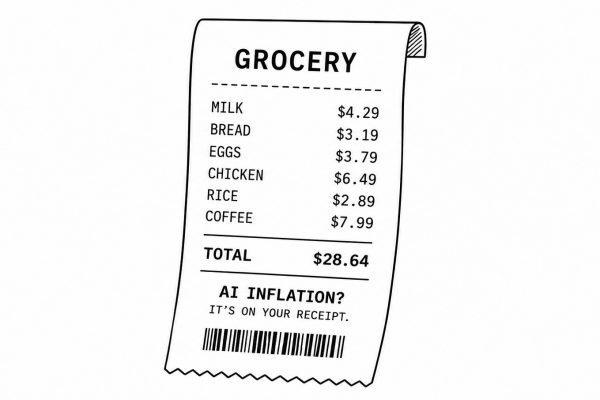 AI Is Now Showing Up on Your Grocery Receipt.