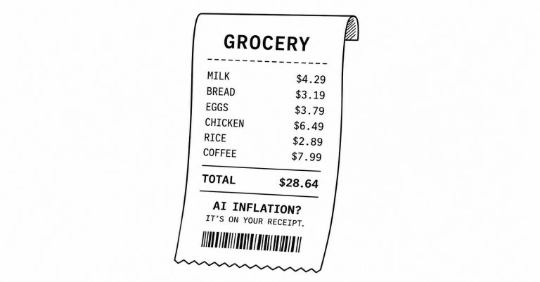 AI Is Now Showing Up on Your Grocery Receipt.