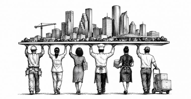 Houston’s Growth Still Runs on Workers Policy Keeps Squeezing