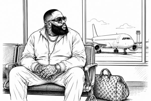 Rick Ross Wasn’t Mocked for Flying Commercial. He Was Mocked for Breaking the Character.