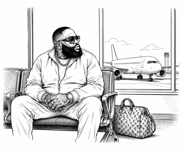 Rick Ross Wasn’t Mocked for Flying Commercial. He Was Mocked for Breaking the Character.