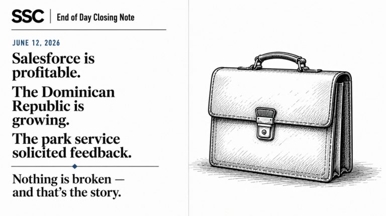 End of Day Closing Note | Friday, June 12, 2026