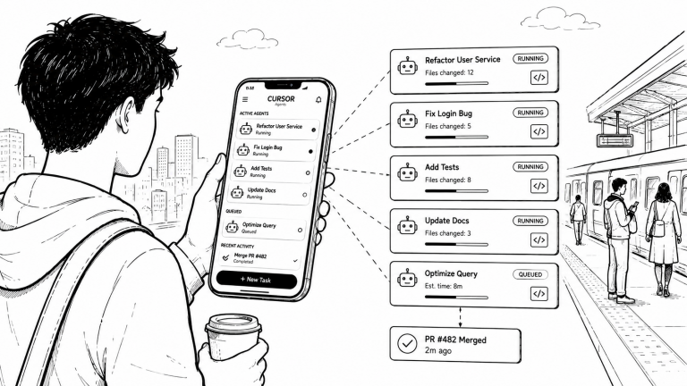 Cursor launches mobile app for managing coding agents on the go
