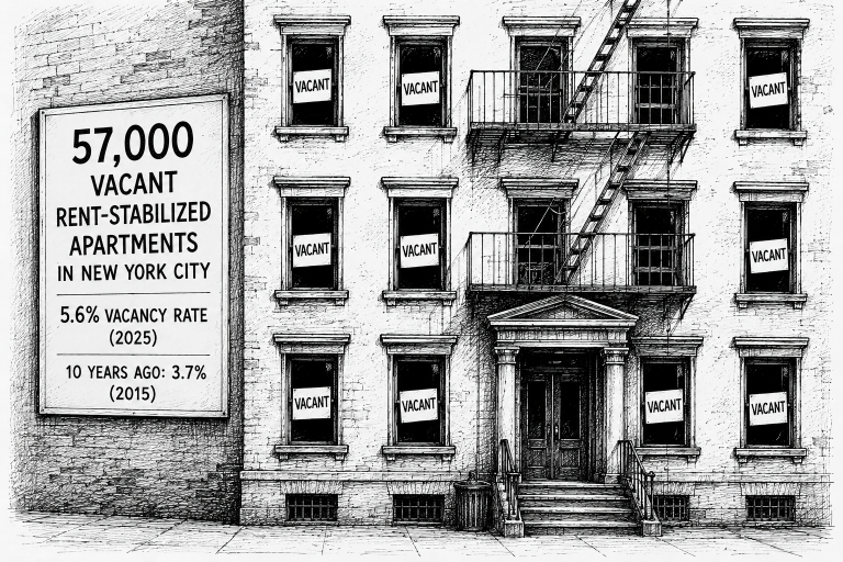 New York Has Empty Apartments Inside a Housing Shortage