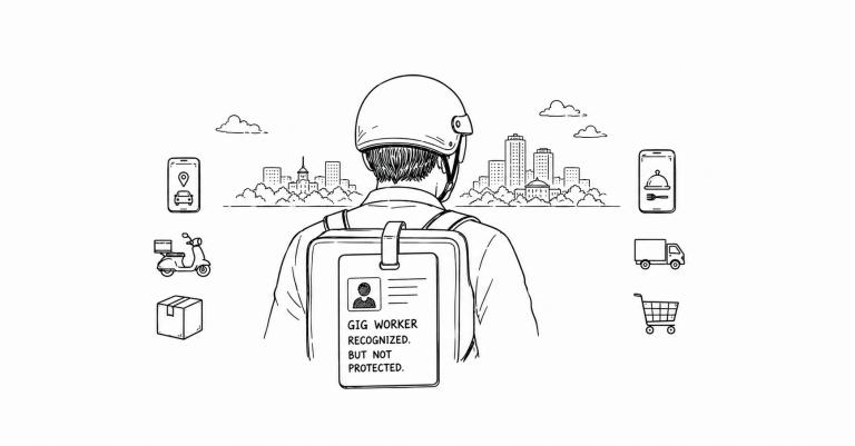 India Gave 12 Million Gig Workers a Legal Name. The Rules That Follow Decide Whether the Name Comes With Anything.