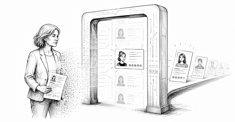 Women in Their 50s Are Invisible to Recruiters. The Mechanism Is Algorithmic But the Discrimination Is Real.