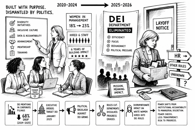 White Women Are Being Hired Into Diversity Roles. Then Told the Role Is Being Eliminated.