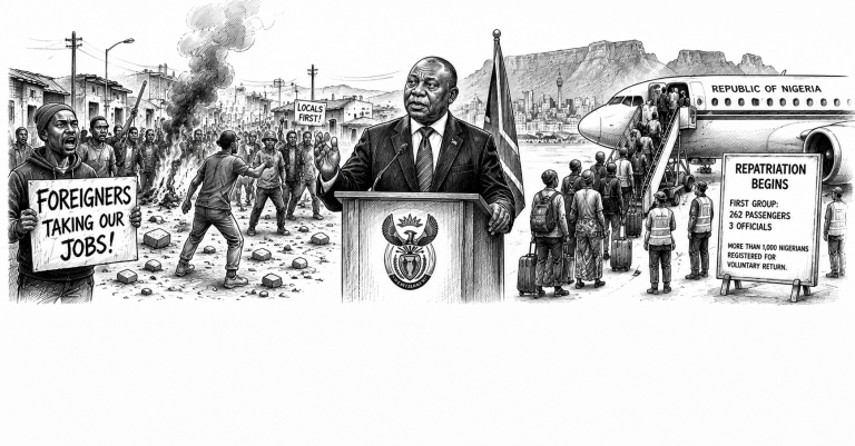 South Africa’s Migrant Backlash Shows Where Economic Anger Goes
