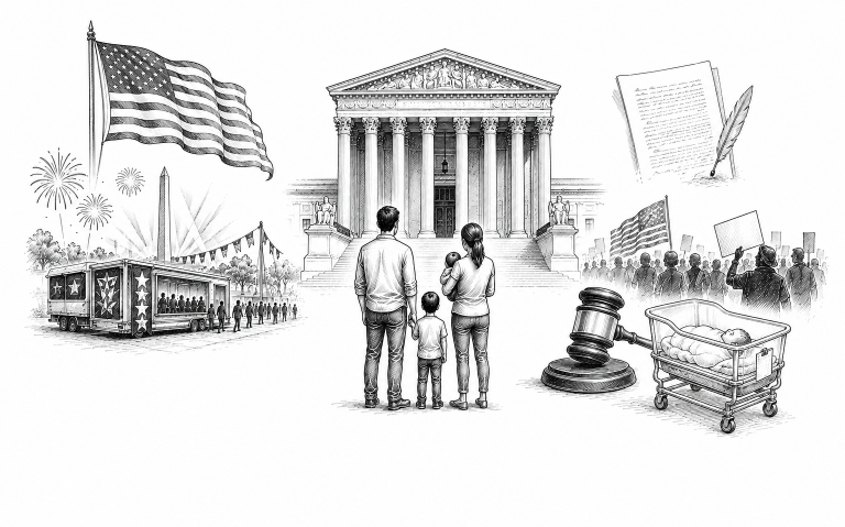The U.S. 250th Is Becoming a Fight Over National Belonging