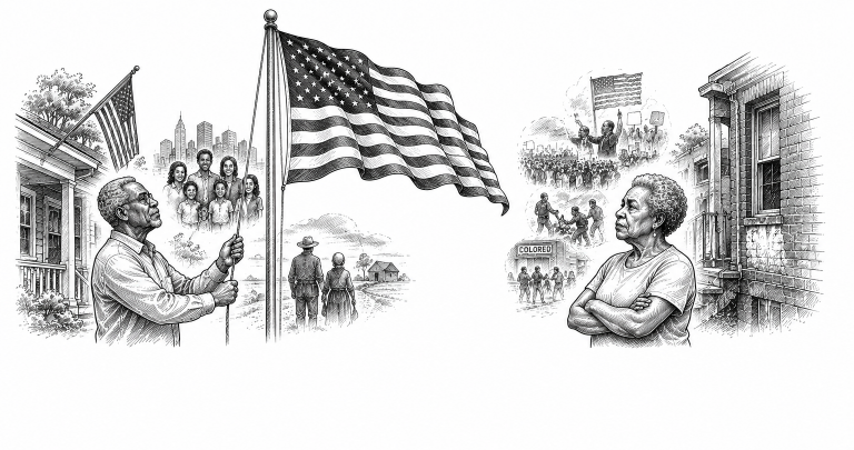 Why the American Flag Means Different Things to Different Americans