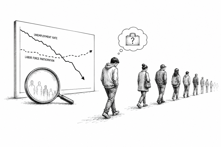 The Unemployment Rate Fell Because Workers Disappeared From the Count