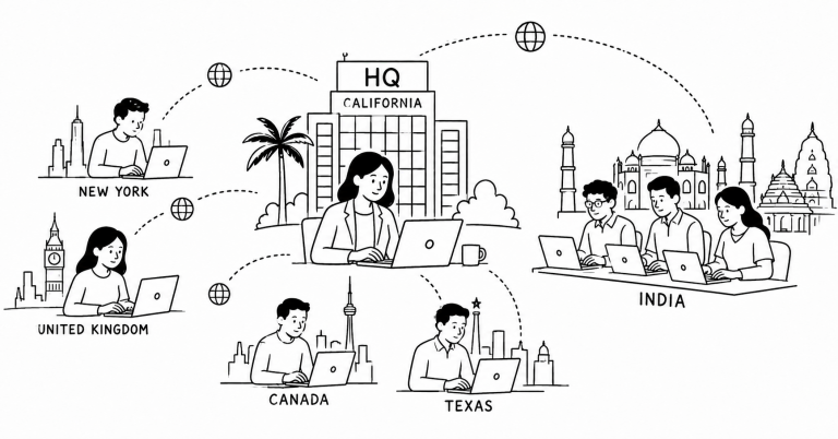 California’s Tech Unicorns Are Headquartered in California. Half the Workforce Is in India and Everywhere Else.