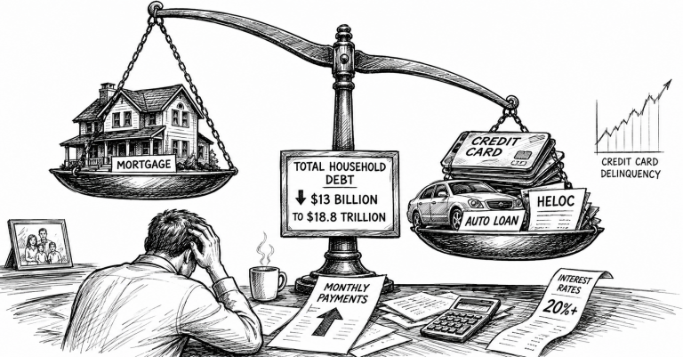 Household Debt Fell Last Quarter. The Expensive Kind Went Up.