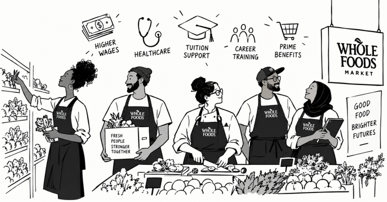 Amazon Is Putting $230 Million Into Whole Foods Pay and Benefits